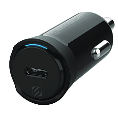 Scosche PowerVolt USB-C Fast Charger for Car, White (CPDC8SP)