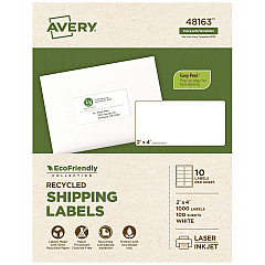 Avery 48163 EcoFriendly Mailing Labels
