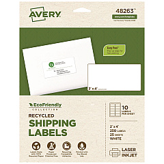 Avery 48263 EcoFriendly Mailing Labels