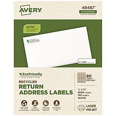 Avery 48467 EcoFriendly Mailing Labels