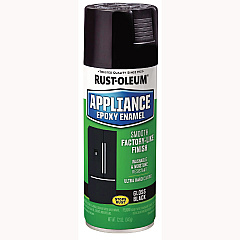 Rust-Oleum Specialty Appliance Epoxy Spray Paint, Gloss Black, 12 oz Aerosol Can (7886830EA)