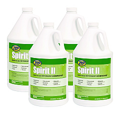 Zep Spirit II Ready-to-Use Disinfectant, Citrus Scent, 1 gal Bottle, 4/Carton (67923)