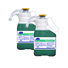 Diversey Crew Restroom Floor and Surface SC Non-Acid Disinfectant Cleaner, Fresh, 1.4 L Bottle, 2/Carton (101102189)