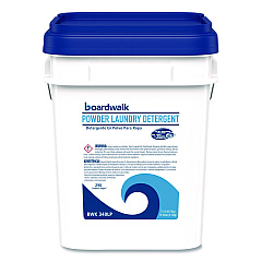 Boardwalk Laundry Detergent Powder, Crisp Clean Scent, 18 lb Pail (BWK340LP)