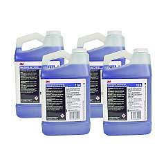 3M Glass Cleaner and Protector Concentrate, 2 L Bottle, 4/Carton (17A)