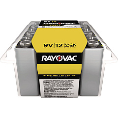 Rayovac Ultra Pro Alkaline 9V Batteries, 12/Pack (AL9V12PPJ)