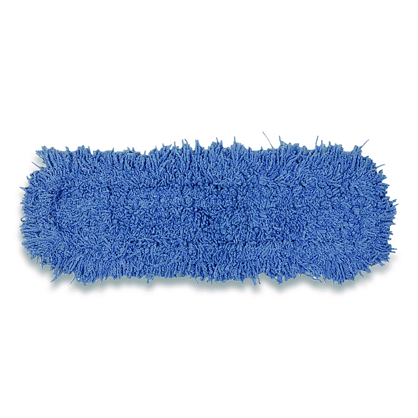 Rubbermaid Commercial Twisted Loop Blend Dust Mop, PIC/PET Polyester, 24" x 5", Blue (25300BL00)