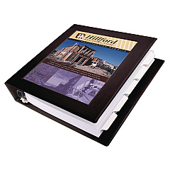 Avery Framed View Heavy-Duty Binders, 3 Rings, 1.5" Capacity, 11 x 8.5, Black (68058)