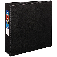 Avery Heavy-Duty Non-View Binder with DuraHinge and Locking One Touch EZD Rings, 3 Rings, 3" Capacity, 11 x 8.5, Black (79983)