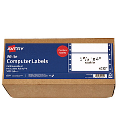 Avery 4022 Dot Matrix Printer Mailing Labels