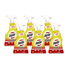 EASY-OFF Kitchen Degreaser, Lemon Scent, 16 oz Spray Bottle, 6/Carton (97024)