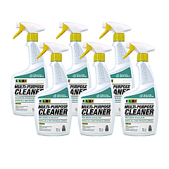 CLR PRO Multi-Purpose Cleaner, Lemon Scent, 32 oz Bottle, 6/Carton (FMMPC326PRO)