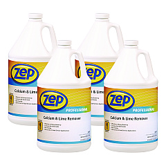Zep Professional Calcium and Lime Remover, Neutral, 1 gal Bottle, 4/Carton (1041491)