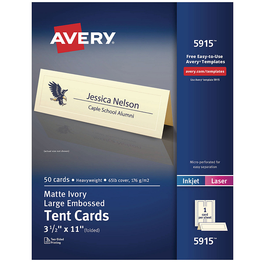 Avery 5915 Tent Cards