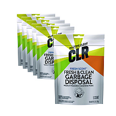 CLR PRO Fresh and Clean Garbage Disposal, Fresh Scent, 5 Pods/Pack, 6 Packs (GDC6PRO)
