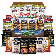 Snack Box Pros Big Healthy Snack Box, 61 Assorted Snacks (700S0025)