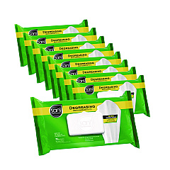 Sani Professional Degreasing Multi-Surface Wipes, 11.5 x 10, 75 Wipes/Pack, 9 Packs/Carton (A12345)