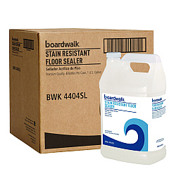 Boardwalk Stain Resistant Floor Sealer, 1 gal Bottle, 4/Carton (BWK4404SL)