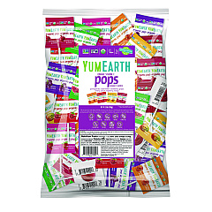 YumEarth Organic Vitamin C Lollipops, Assorted Flavors, 3.5 lb Bag, 250 Pieces (22002295)