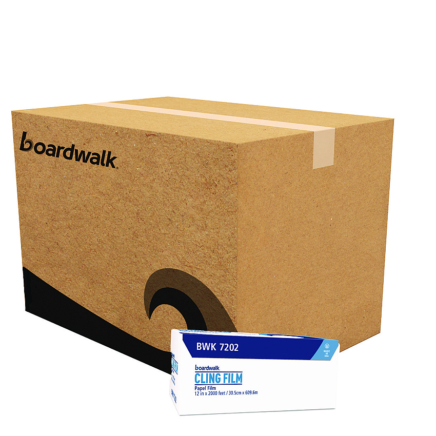Boardwalk Foodservice Film, Standard, 12" x 2,000 ft (BWK7202)