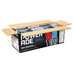 Powerade Sport Electrolytes Freezer Bars, Berry Blast, Fruit Punch, 5.5 oz, Bar, 45/Carton (30700436)