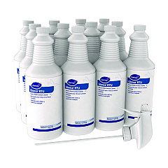 Diversey Glance Glass and Multi-Surface Cleaner, Original, 32 oz Spray Bottle, 12/Carton (04705)