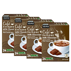 Cafe Escapes Milk Chocolate Hot Cocoa K-Cups, 96/Carton (6801CT)