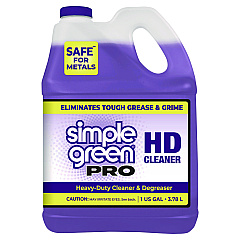 Simple Green Pro HD Heavy-Duty Cleaner, Unscented, 1 gal Bottle, 4/Carton (13421)