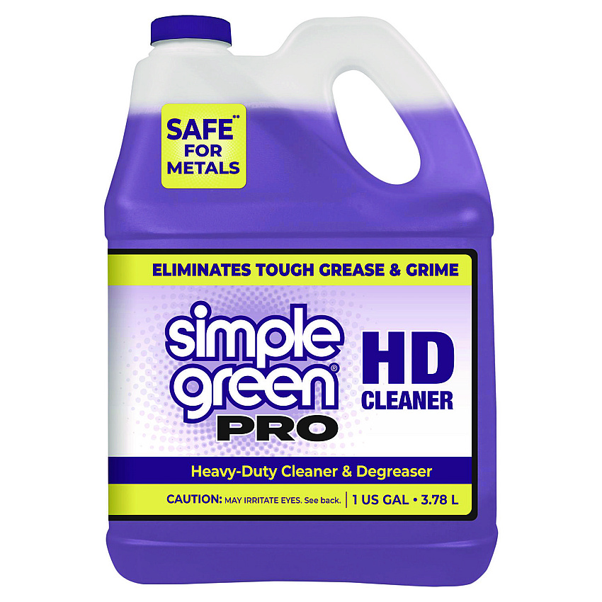 Simple Green Pro HD Heavy-Duty Cleaner, Unscented, 1 gal Bottle, 4/Carton (13421)