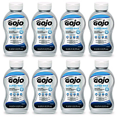 GOJO SUPRO MAX Hand Cleaner Bottle, Floral Scent, 8/Carton (727808CT)