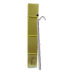 Boardwalk Bottle Pump, 22 oz/Pump, Chrome, 42 1/2", 6/Carton (BWK00422)