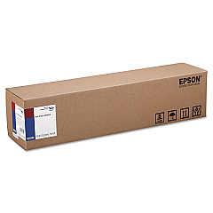 Hot Press Natural Fine Art Paper Roll, 16 mil, 24" x 50 ft, Smooth Matte Natural