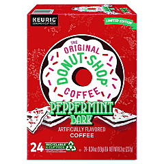 The Original Donut Shop Peppermint Bark K-Cup Pods, 24/Box (7428)