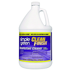 Simple Green Clean Finish Disinfectant Cleaner, 1 gal Bottle, Herbal (01128EA)