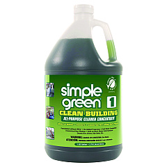 Simple Green Clean Building All-Purpose Cleaner Concentrate, 1 gal Bottle (11001)