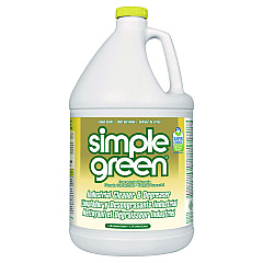 Simple Green Industrial Cleaner and Degreaser, Concentrated, Lemon, 1 gal Bottle, 6/Carton (14010)