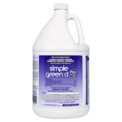 Simple Green d Pro 5 Disinfectant, 1 gal Bottle (30501)