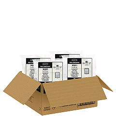 Dart Compostable Fiber Dinnerware, ProPlanet Seal, Plate, 3-Compartment Plate, 9" dia, Natural, 500/Carton (9FBRP3)