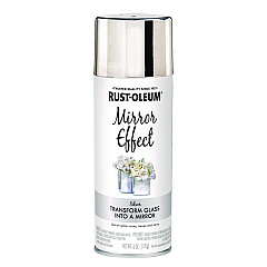 Rust-Oleum Specialty Mirror Effect Spray Paint, High Gloss Mirror, 6 oz Aerosol Can (301494)