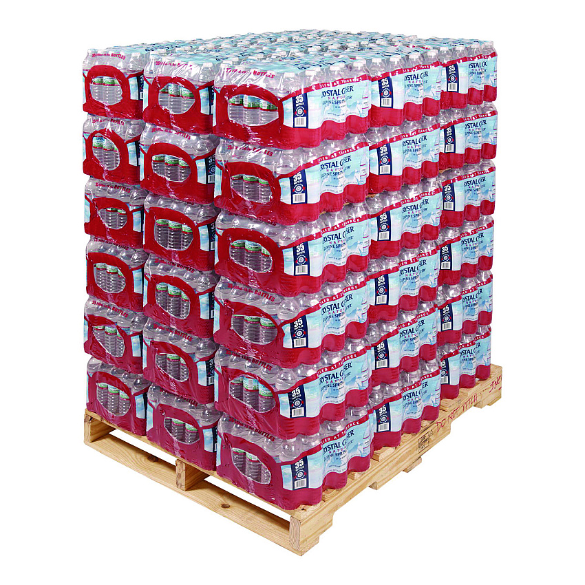 Crystal Geyser Alpine Spring Water, 16.9 oz Bottle, 35/Case, 54 Cases/Pallet (35001)