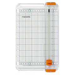 Fiskars SureCut Card Making Paper Trimmer, 8 Sheets, 9" Cut Length, 5.5"w x 9" l (1071221)