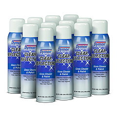 Dymon Clear Reflections Mirror and Glass Cleaner, 20 oz Aerosol Spray, 12/Carton (38520)