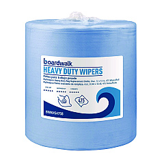 Boardwalk Hydrospun Wipers, 12 x 12, Blue, 475 Sheets/Roll (BWKHS475B)