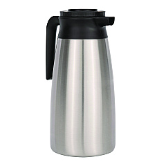 BUNN 1.9 Liter Thermal Pitcher, Stainless Steel/Black (VACPIT19)