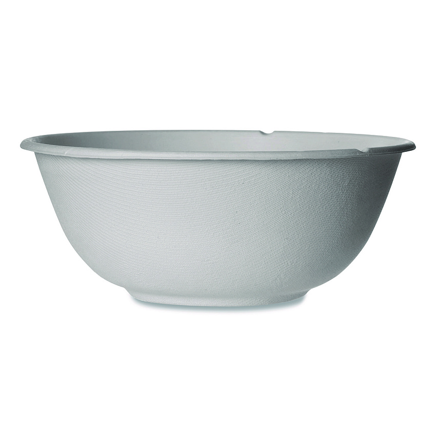 Eco-Products Vanguard Renewable and Compostable Sugarcane Bowls, 46 oz, White, 400/Carton (EPBL46CNFA)