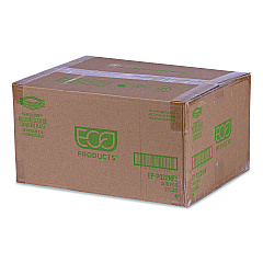 Eco-Products Vanguard Renewable and Compostable Sugarcane Plates, Plate, 7.87 x 7.87, White, 500/Carton (EPP022NFA)