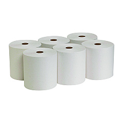 Georgia Pacific Professional Pacific Blue Basic Nonperf Paper Towel Rolls, 7.88" x 800 ft, White, 6 Rolls/Carton (26601)