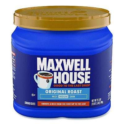 Maxwell House Coffee, Original Roast, 27.5 oz Canister (09422)