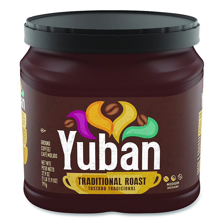 Yuban Original Premium Coffee, Traditional, 27.9 oz Canister (09410)