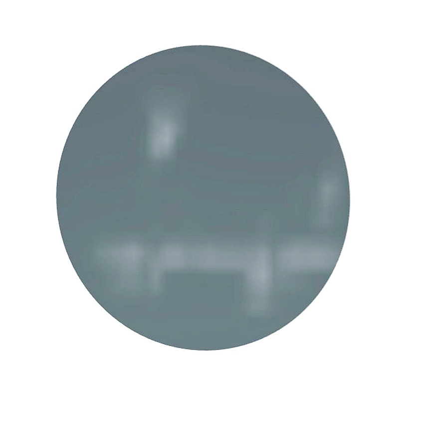Ghent Coda Low Profile Circular Magnetic Glassboard, 24 x 24, Smoke Surface (CDAGM24SK)